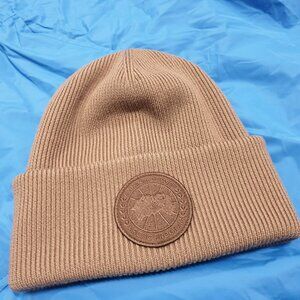 New Canada Goose Arctic Toque 100% Merino Wool Beanie OS